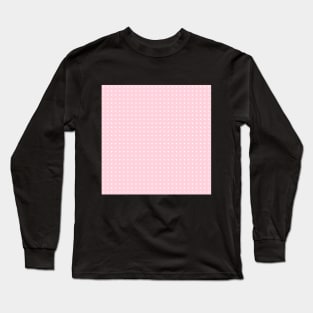 Millennial Pink Polka Dots Long Sleeve T-Shirt